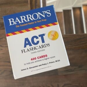 ACT Flashcards - Blue and White